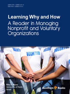cover image of Learning why and how: A reader in managing nonprofit and voluntary organizations